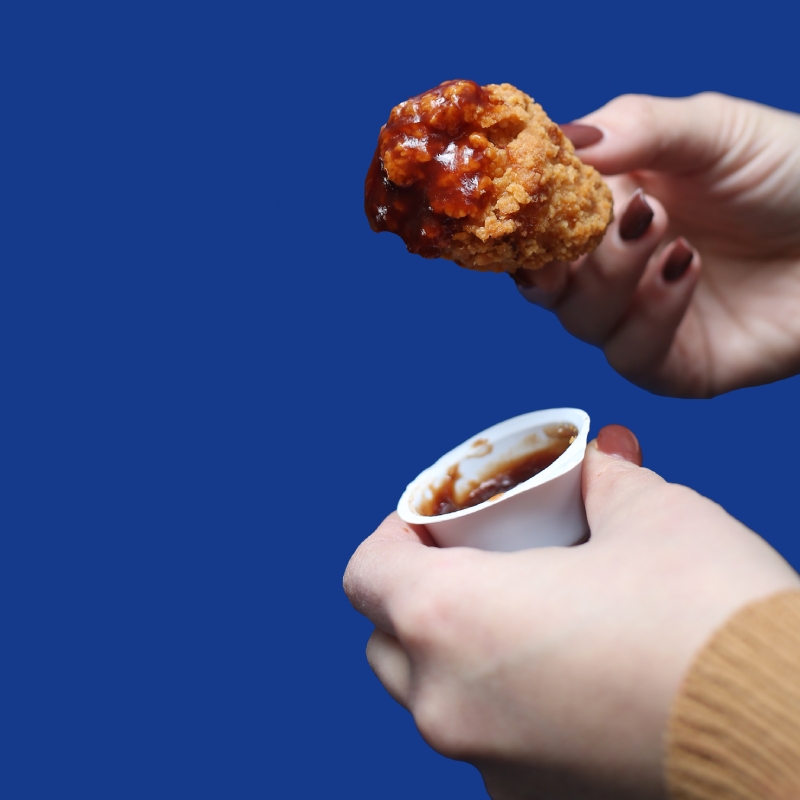   a Crispy Chicken Served at Marini’s Baillieston 